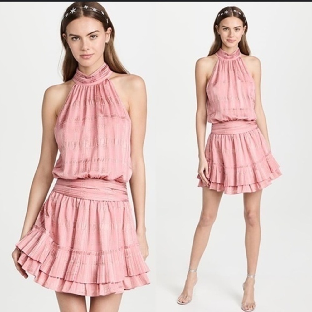 NWT Ramy Brook Lowri silk blend mini Dress